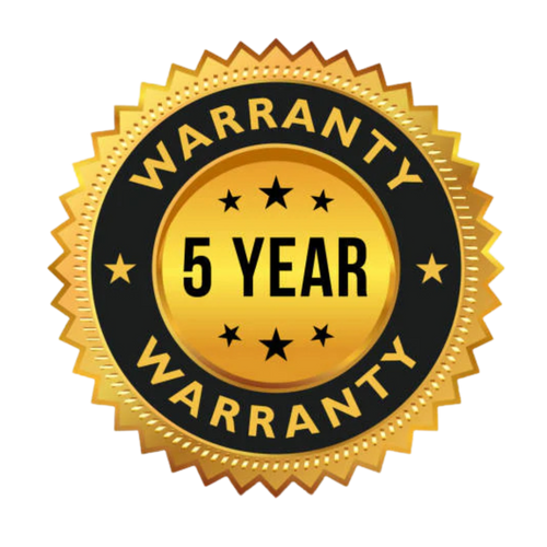 Extended 5 years warranty